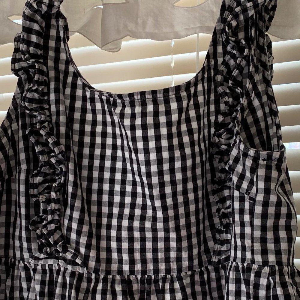 gingham top - Picture 2 of 4